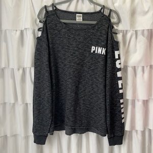 PINK Large Lightweight Sweatshirt